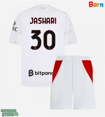 AC Milan Ardon Jashari #30 Replika Babytøj Udebanesæt Børn 2026-27 Kortærmet (+ Korte bukser)